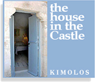 the house in the castle, kimolos, cyclades
